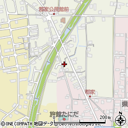兵庫県丹波篠山市郡家9周辺の地図