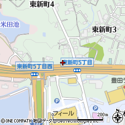 松屋豊田東新町店周辺の地図