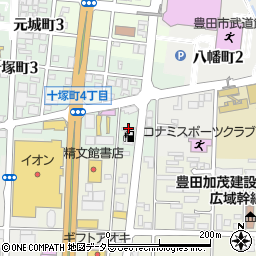 ドトールコーヒーショップＥｎｅＪｅｔ十塚町店周辺の地図