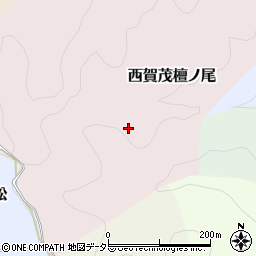 京都府京都市北区西賀茂檀ノ尾周辺の地図