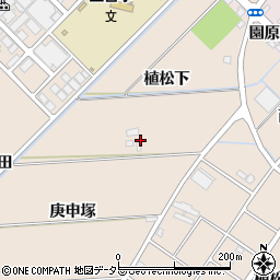 愛知県みよし市三好町植松下周辺の地図