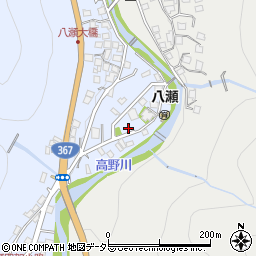 京都府京都市左京区八瀬近衛町367周辺の地図