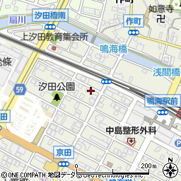 愛知県名古屋市緑区鳴海町上汐田161周辺の地図
