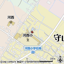 滋賀県守山市小島町1483周辺の地図