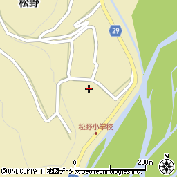 静岡県静岡市葵区松野197周辺の地図