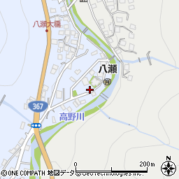京都府京都市左京区八瀬近衛町369周辺の地図