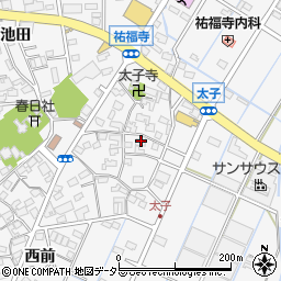 愛知県愛知郡東郷町春木太子周辺の地図