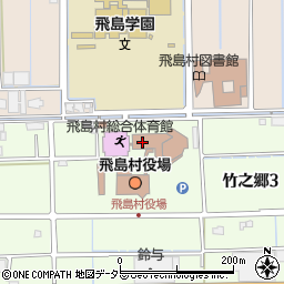 飛島村役場　議会事務局周辺の地図