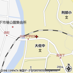 岡山県新見市大佐永富1668周辺の地図