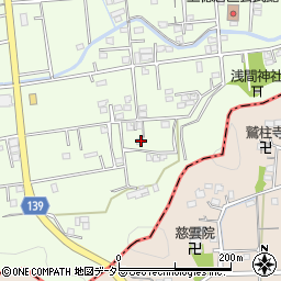 静岡県駿東郡清水町徳倉96周辺の地図