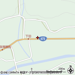 愛知県北設楽郡東栄町下田尾沢30周辺の地図