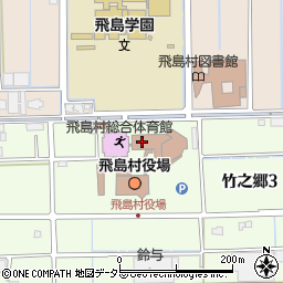 飛島村役場総合社会教育センター　中央公民館周辺の地図