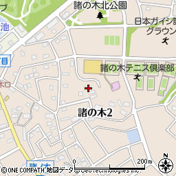 愛知県名古屋市緑区諸の木2丁目429周辺の地図