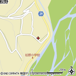 静岡県静岡市葵区松野120周辺の地図