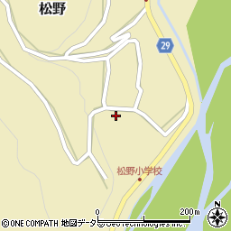 静岡県静岡市葵区松野199周辺の地図