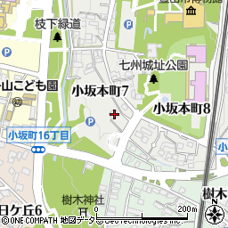 愛知県豊田市小坂本町7丁目50周辺の地図