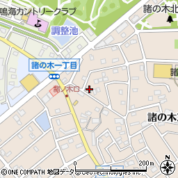 愛知県名古屋市緑区諸の木2丁目131周辺の地図