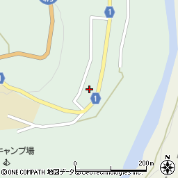 静岡県浜松市天竜区佐久間町中部186周辺の地図