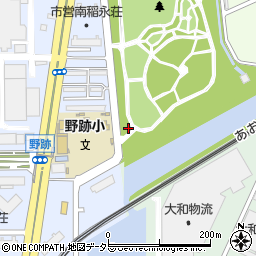 稲永東公園トイレ４周辺の地図