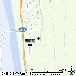 静岡県浜松市天竜区佐久間町大井2448-2周辺の地図