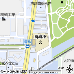 名古屋市立野跡小学校　トワイライトスクール周辺の地図
