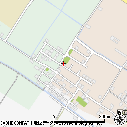 川中自治会館周辺の地図