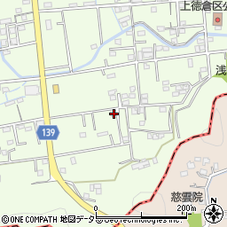 静岡県駿東郡清水町徳倉180周辺の地図