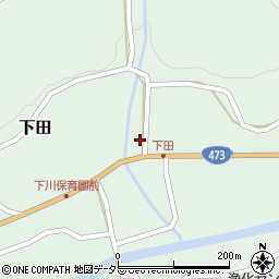 愛知県北設楽郡東栄町下田尾沢38周辺の地図