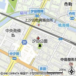 愛知県名古屋市緑区鳴海町上汐田174周辺の地図