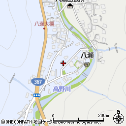 京都府京都市左京区八瀬近衛町354周辺の地図