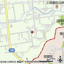 静岡県駿東郡清水町徳倉93周辺の地図