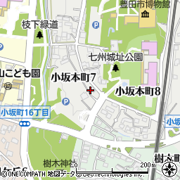 愛知県豊田市小坂本町7丁目74周辺の地図