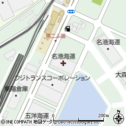 名古屋港湾労働者福祉センター 食堂周辺の地図