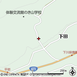 愛知県北設楽郡東栄町下田野中20周辺の地図