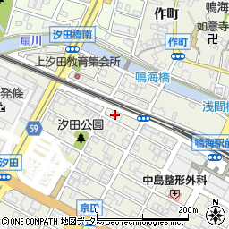 愛知県名古屋市緑区鳴海町上汐田154周辺の地図