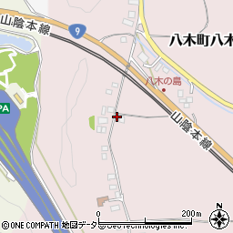 京都府南丹市八木町八木嶋（町田）周辺の地図