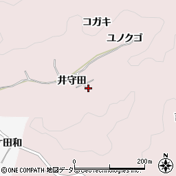 愛知県豊田市幸海町井守田65周辺の地図