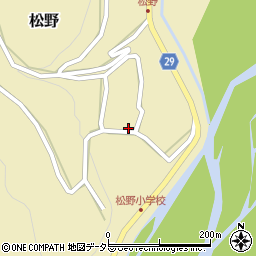 静岡県静岡市葵区松野167-1周辺の地図