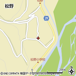 静岡県静岡市葵区松野123周辺の地図
