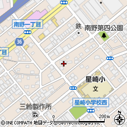 愛知県名古屋市南区南野周辺の地図