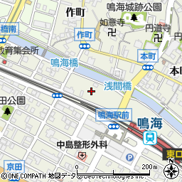 愛知県名古屋市緑区鳴海町上汐田308周辺の地図