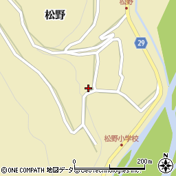 静岡県静岡市葵区松野214周辺の地図