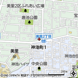 タカキ薬局美里店周辺の地図