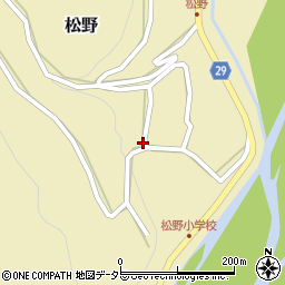 静岡県静岡市葵区松野215周辺の地図