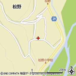 静岡県静岡市葵区松野166周辺の地図