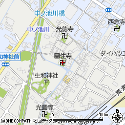 円住寺周辺の地図