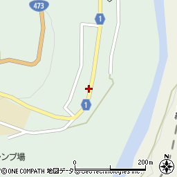 静岡県浜松市天竜区佐久間町中部191周辺の地図