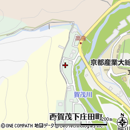 京都府京都市北区西賀茂下庄田町122周辺の地図