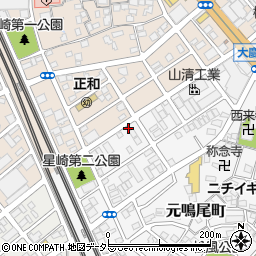 愛知県名古屋市南区元鳴尾町7周辺の地図