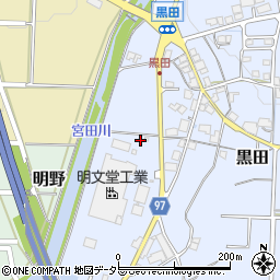 兵庫県丹波篠山市黒田770周辺の地図